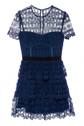 Openwork ruffle dress, zdjęcie 1 Openwork ruffle dress od Self Portrait